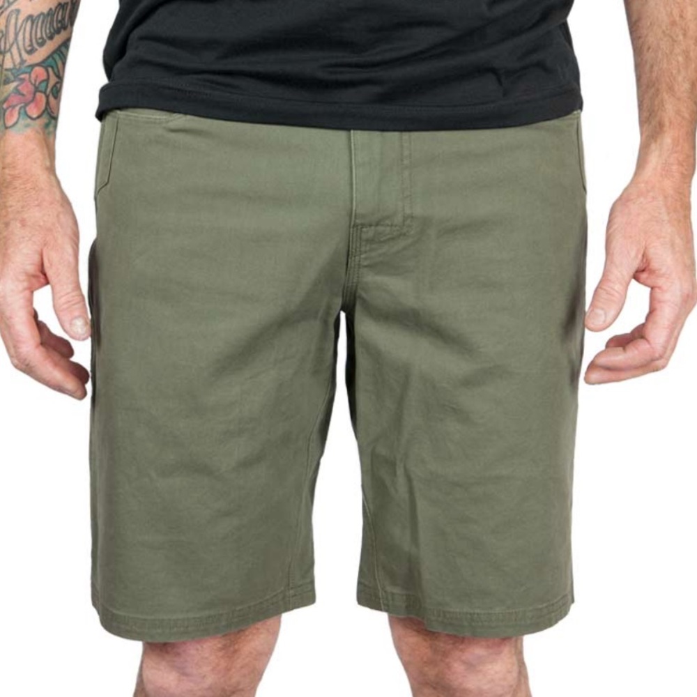 Off the Grid havok 12” green work shorts 36